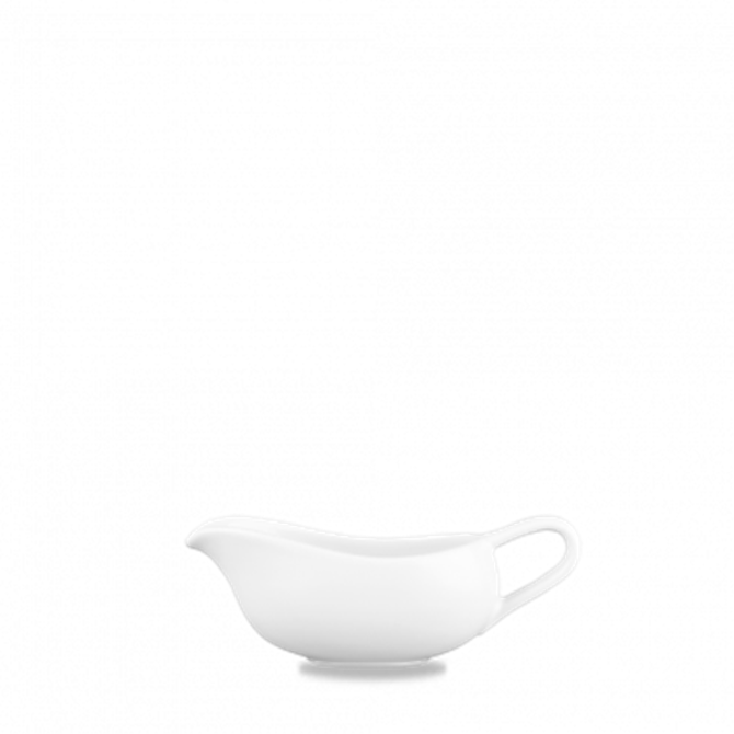 White Bit On The Side Mini Sauce Boat 4oz
