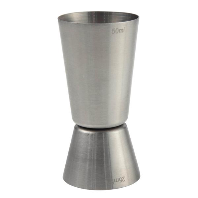 Professional Cocktail Jigger Stainless Steel 25ml & 50ml