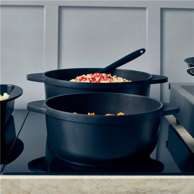 GenWare Glass Lid For Cast Aluminium Casserole Dish 24cm