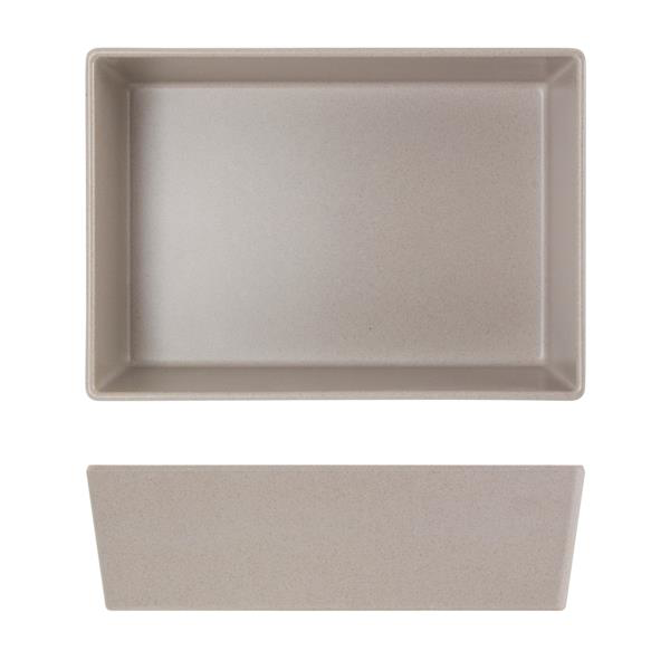 Sand Brown Tokyo Melamine Salad Box 20.5 x 14.5 x 6cm
