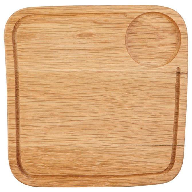 Art De Cuisine Rustic Oak Board Square 25.5cm