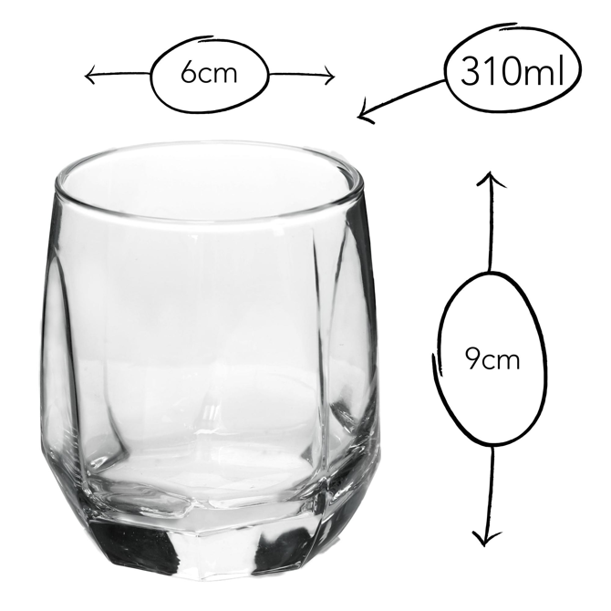 Essence Diamond Whiskey Tumbler 10.5oz / 310ml