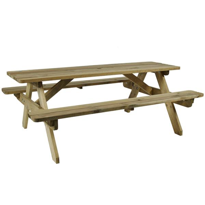 Hereford Picnic Table 6 Seater