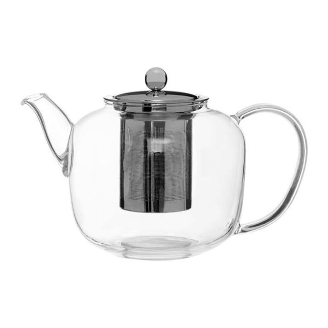High Borosilicate Teapot with Strainer 43oz / 1.2ltr