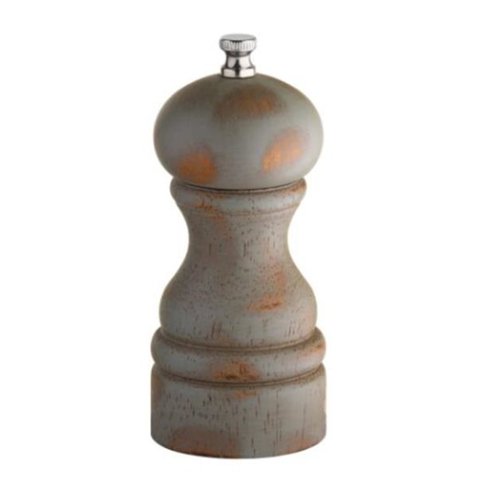 Distressed Wood Salt/Pepper Grinder 5inch / 13cm