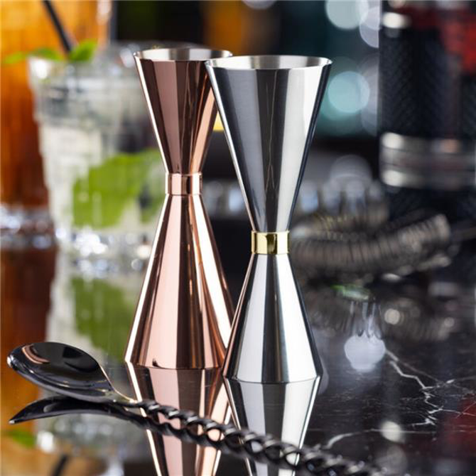 Copper Japanese Style Jigger 25/50ml