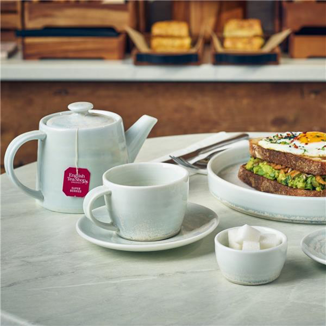 Terra Porcelain Pearl Teapot 17.6oz / 500ml