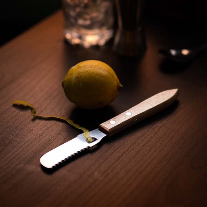 Fruit Twist Dual Blade Bar Knife