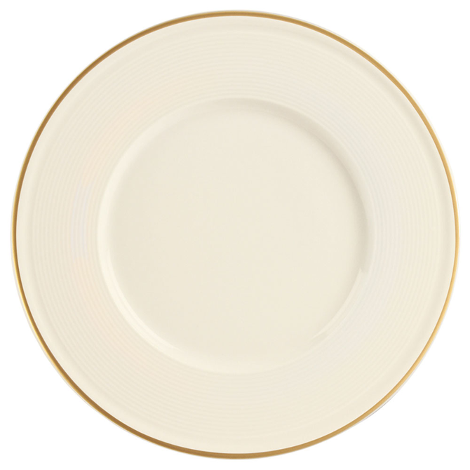 Academy Line Gold Band Flat Plate 29cm/11.5"