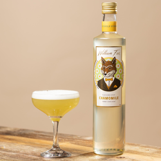 William Fox Premium Chamomile Syrup 75cl