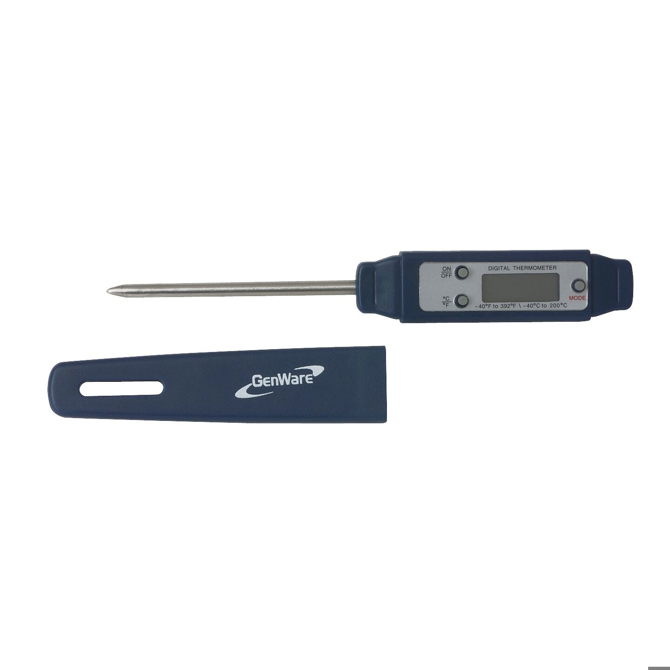 Genware Waterproof Digital Probe Thermometer