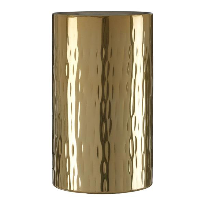 Stainless Steel Hammered Brass Mixology Wine Cooler
