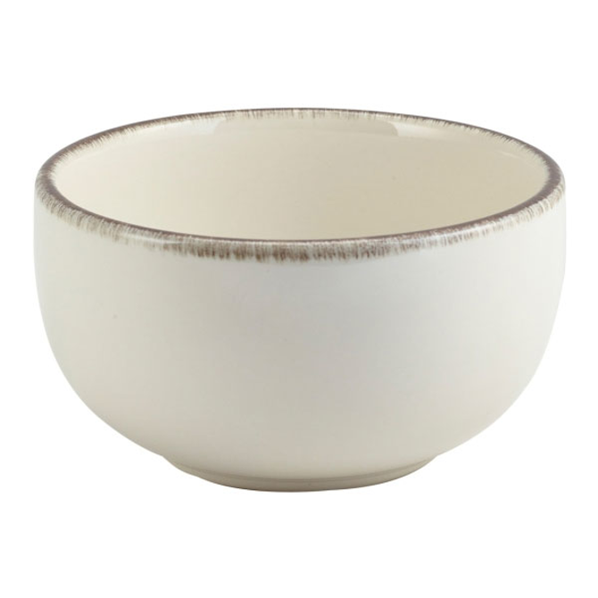 Terra Stoneware Sereno Grey Round Bowl 4.9inch / 12.5cm