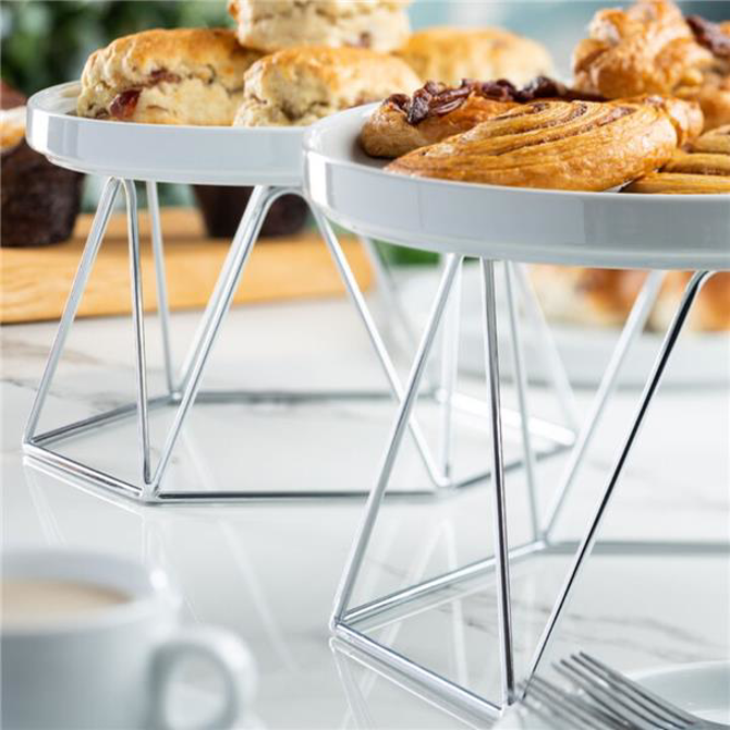 Chrome Plate Riser - 16.5cm x 13cm