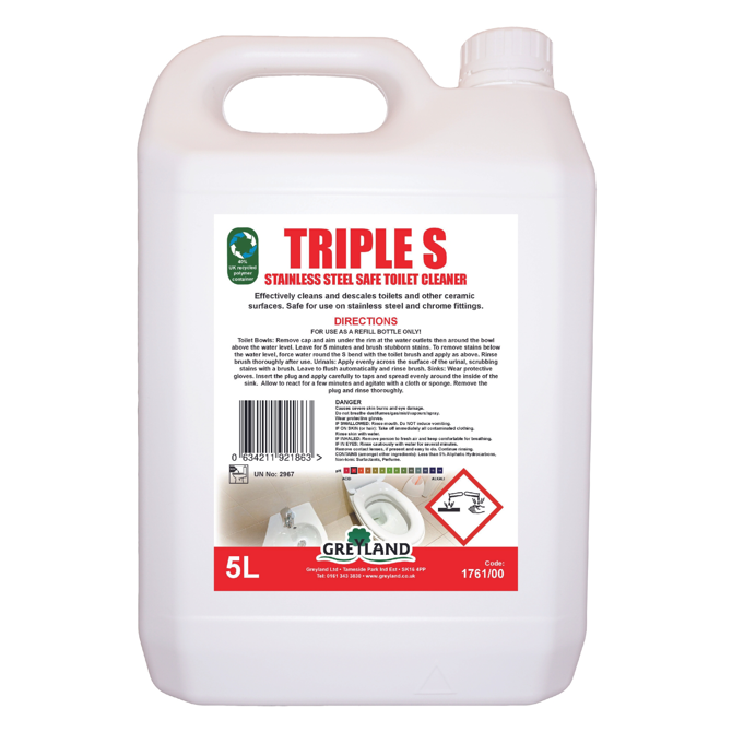 Triple S Toilet Cleaner 5ltr