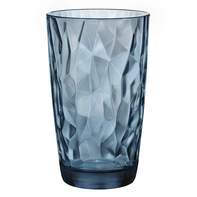 Diamond Cooler Glasses Ocean Blue 16.5oz / 470ml