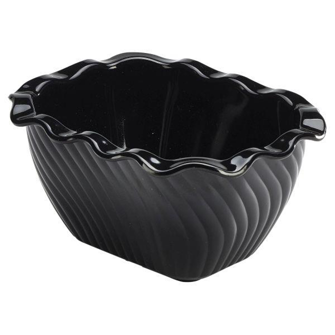 Crock Tulip Serving Dishes Black 15.8 x 12.7 x 8.9cm
