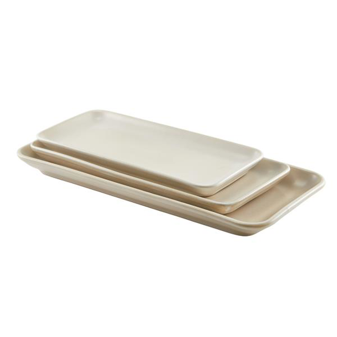 Terra Stoneware Antigo Barley Narrow Rectangular Platter 31 x 14cm