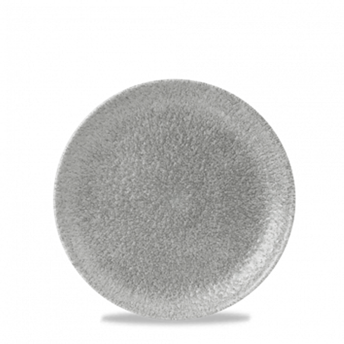 Raku Jasper Grey Evolve Coupe Plate 6.5inch