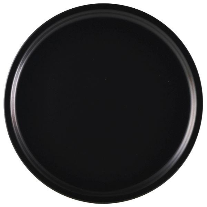 Luna Black Stoneware Pizza Plate 33cm