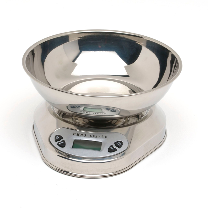 Stainless Steel Digital Scales 5Kg Graduated 1 Gm