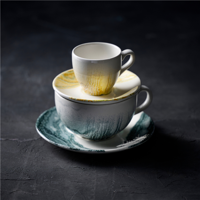 Churchill Tide Gold Cafe Espresso Cup 3.5oz / 100ml