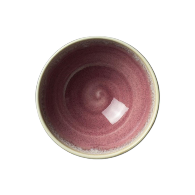 Aurora Vesuvius Rose Quartz Tulip Bowl 14cm / 5.5inch