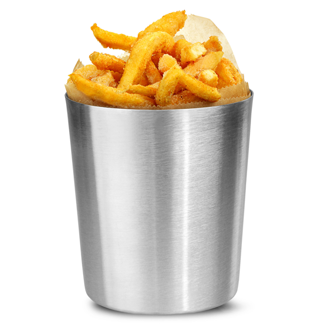 Plain Chip Cup 10 x 11.4cm