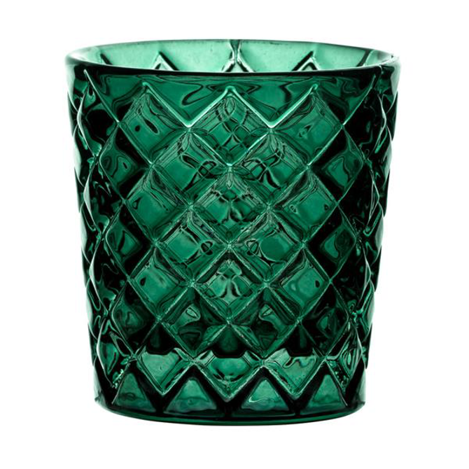 Criss Cross Green Nightlight Holder