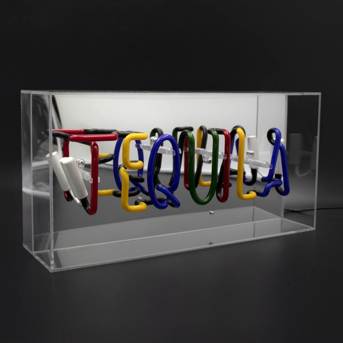 Neon Tequila Bar Sign