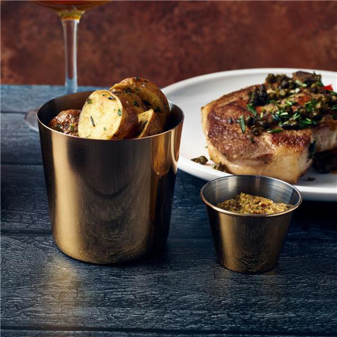 GenWare Gold Plated Ramekin 2.5oz / 71ml