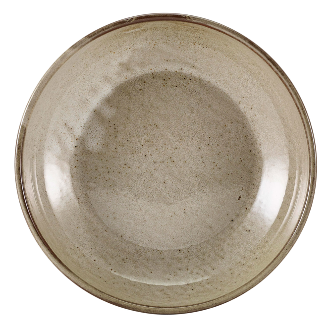 Terra Porcelain Coupe Bowls Grey 11.8" / 20cm