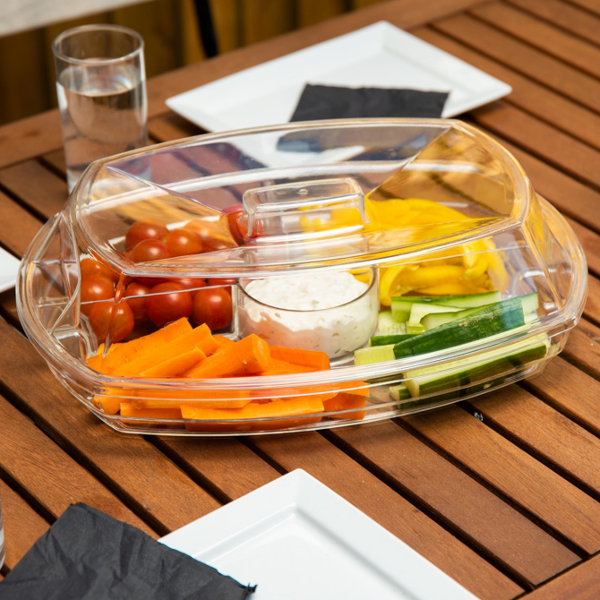 Multi-Compartment Chill Tray