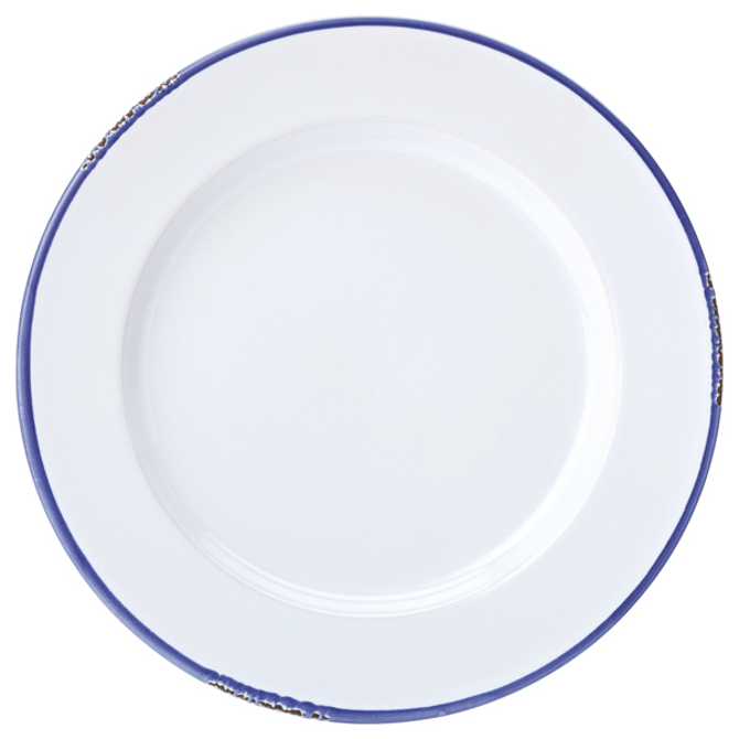 Avebury Blue Rim Plate 10inch / 25.5cm