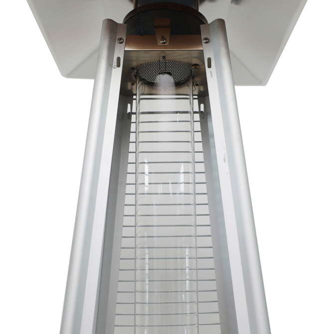 Outdoor Patio Pyramid Heater Stainless Steel