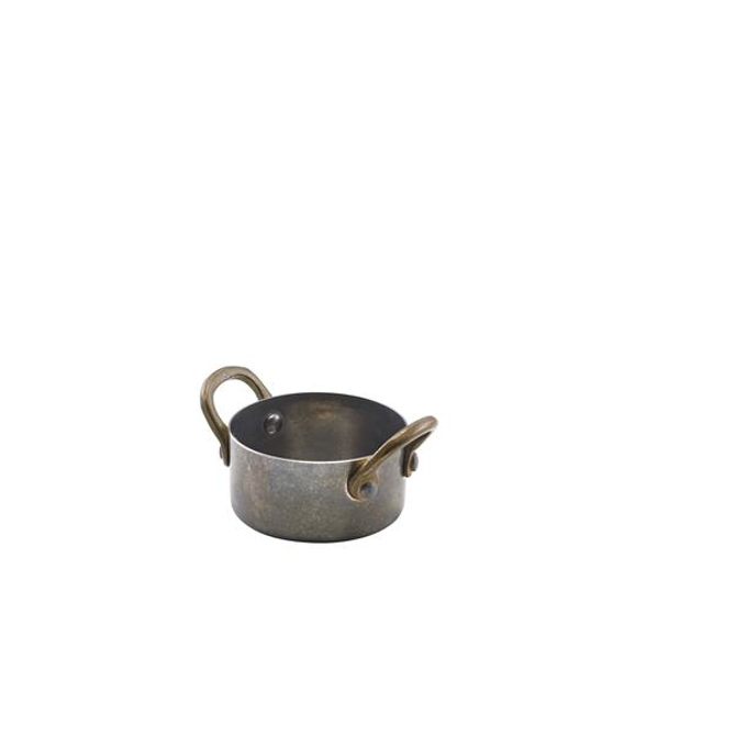 GenWare Vintage Steel Mini Casserole Dish 7 x 3.75cm