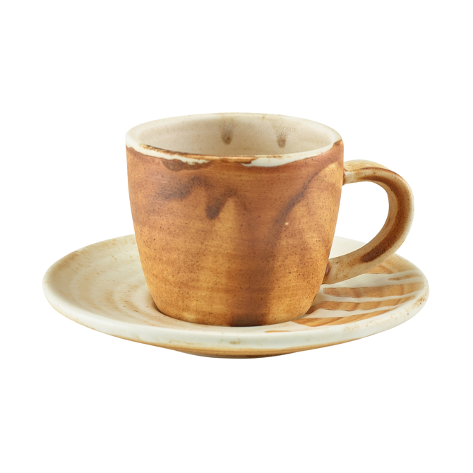 Terra Porcelain Roko Sand Espresso Cup 3oz / 90ml