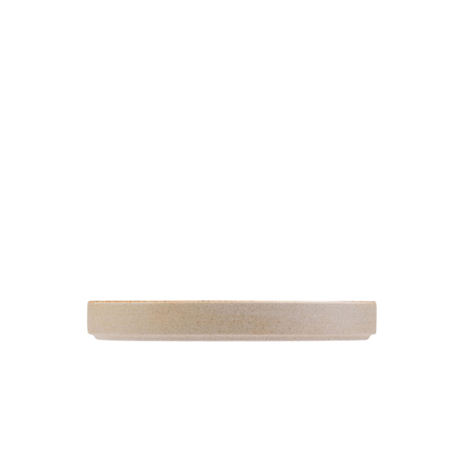 Truffle Walled Plate 7inch / 18.5cm