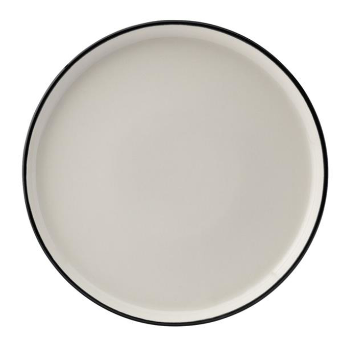 Homestead Black Walled Plate 10.5inch / 27cm