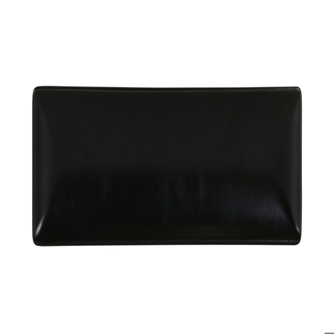 Midnight Rectangular Tray Black 20 x 13cm