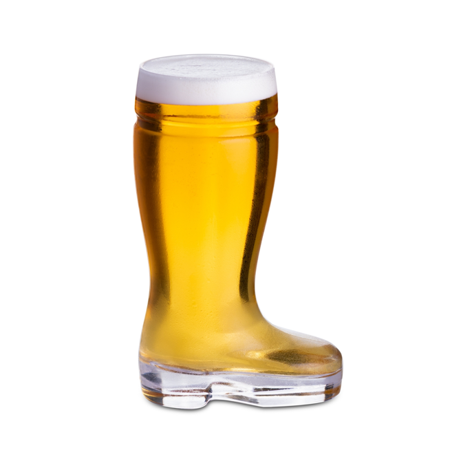 Glass Beer Boot 11.6oz / 330ml