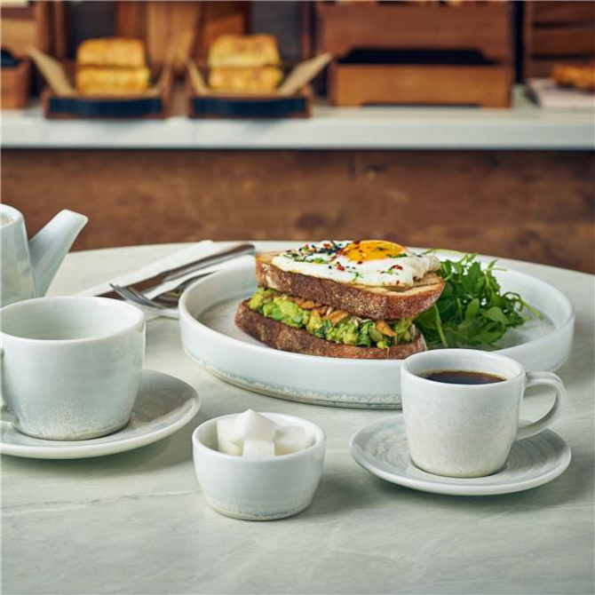 Terra Porcelain Pearl Espresso Cup 3oz / 90ml