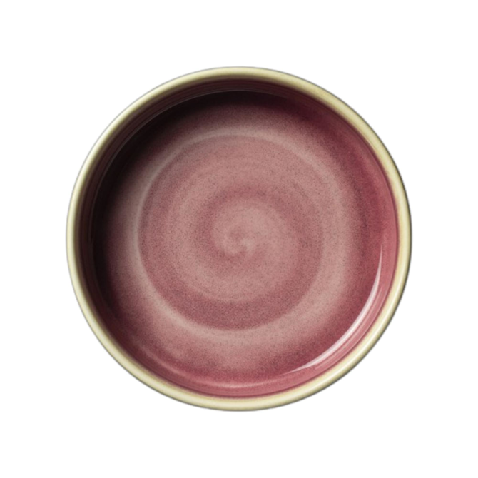 Aurora Vesuvius Rose Quartz Tray Round Plate 16.5cm / 6.5inch