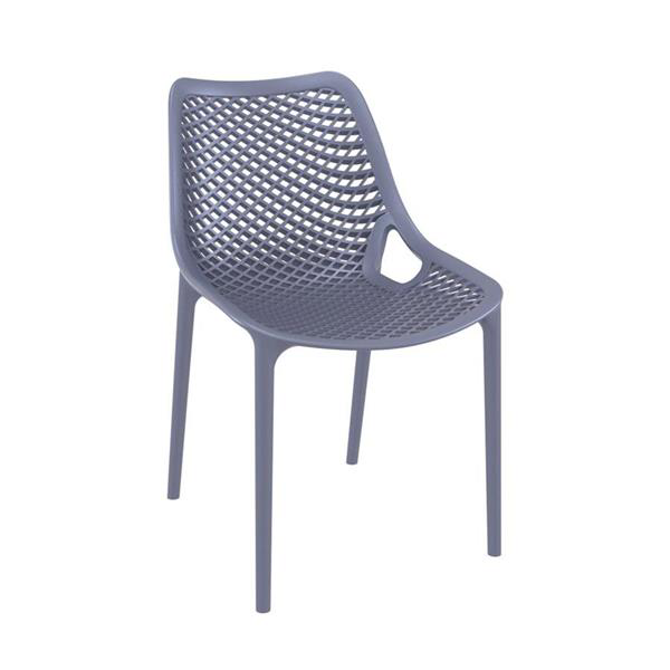 Spring Side Chair Anthracite Grey