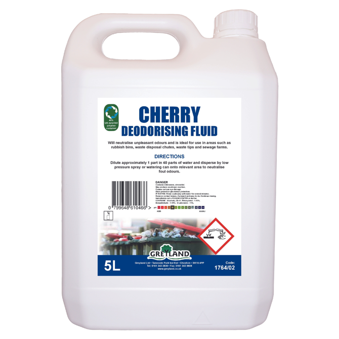 Cherry Deodorising Fluid 5ltr
