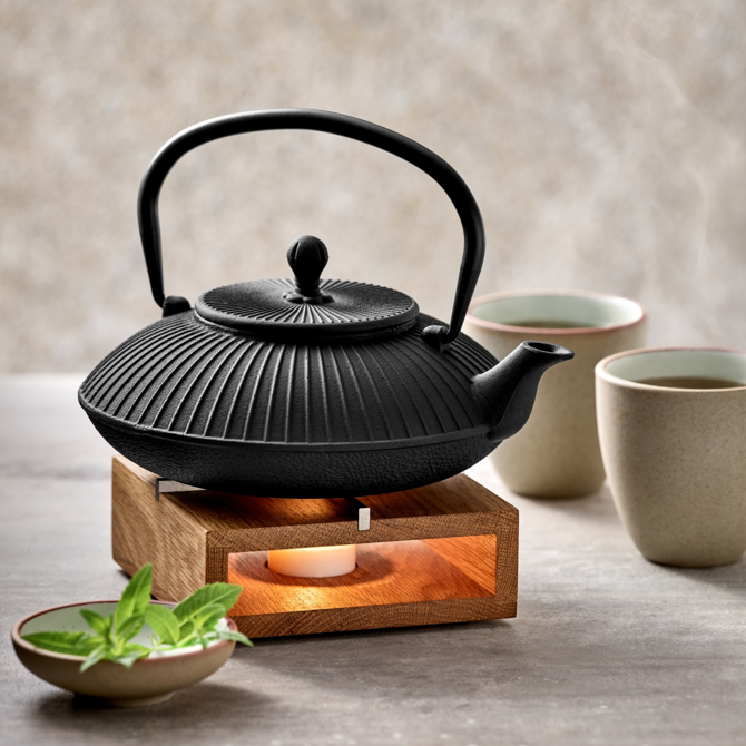Walnut Square Teapot Warmer