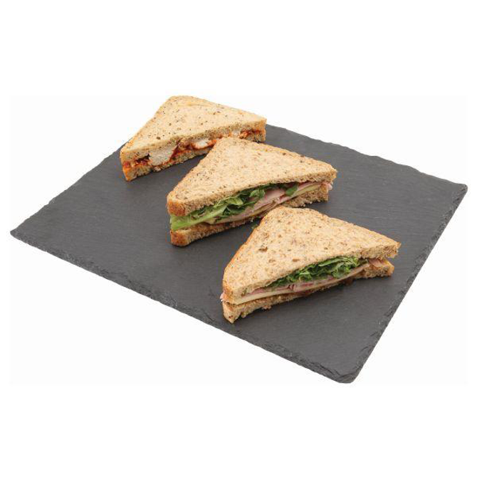 GenWare Natural Edge Slate Platter 28 X 28cm