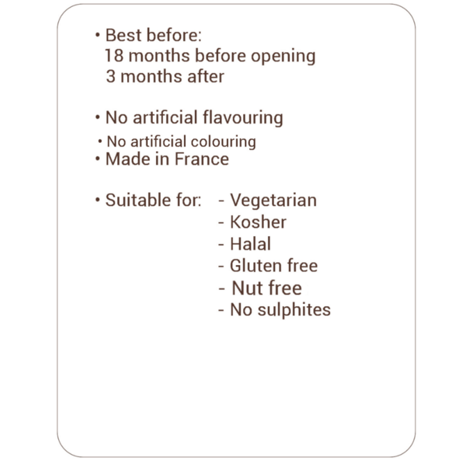Monin Chocolate Syrup 25cl