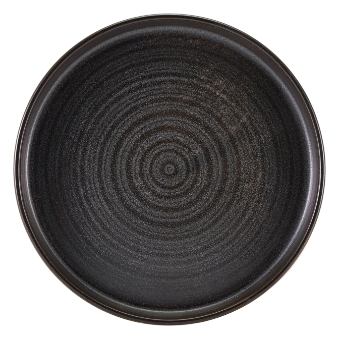 Terra Porcelain Presentation Plates Black 10.2" / 26cm