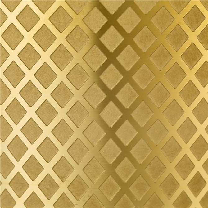 Barfly Diamond Lattice Shaker/Tin Set Gold Plated 30 & 18oz / 852 & 511.5ml